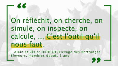 Photo Interview : Alain & Claire DROUOT (Elevage des Bertranges)